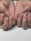 gold　ネイル