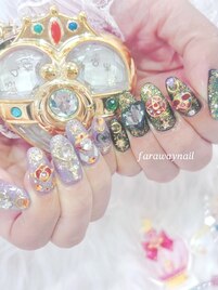 セーラームーンネイル☆