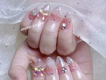 モナサロン(Mona salon)/チークグラデーションネイル