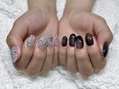 個性派☆ちぐはぐネイル