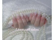 リオラネイル(Liora Nail)/長さ出しシンプルデザイン