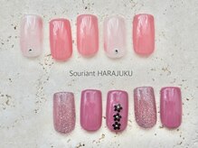 スリアンハラジュク(Souriant HARAJUKU)/【定額】シンプルデザイン