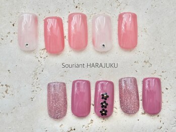 スリアンハラジュク(Souriant HARAJUKU)/【定額】シンプルデザイン