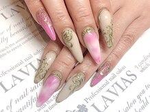 プロフェッショナル ネイルサロン ラヴィアス(LAVIAS)/【スカルプ】10本アートし放題