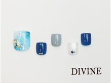 ディバイン ネイルズ(DIVINE NAILS)/フットジェルアートやり放題