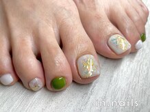 インネイルズ(in.nails)/ニュアンスネイル　フットネイル