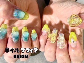 クリアイエローネイル