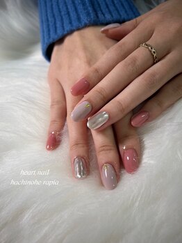はあとねいる 八戸ラピア店/☆お客様デザインネイル☆