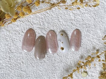 モグネイル(Mogunail)/3.4月定額B /サテンネイル