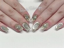 クイックスカルプ 高田馬場(Quick Sukarupu)/グリーンカラーネイル