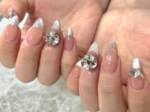 レイラ ネイルサロンアンドスクール(Leyla nailsalon&school)/マグネットフレンチちゅるん
