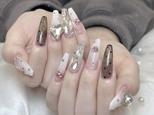 ブイピーネイル 新大久保(VP nail)/長さ出し　やり放題120