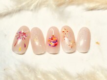 ネウィ ネイル 銀座(newi nail)/パラジェル　夏祭りネイル