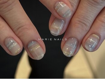マリーネイルズ 青山店(MARIE NAILS)の写真/★初回オフ無料！定額￥6600～。ご予算に応じて流行を取り入れた600以上のアートをご用意♪１week保証付き！