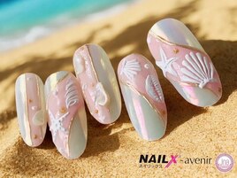 オーロラ手書きシェル