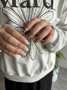 チェックネイル