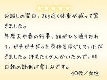 キレイサローネ 川越店(KIREI SALONE)/全身美容痩身エステ　川越