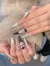 ベルネイル 池袋(Belle Nail)/お花3Dデザイン