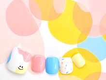 ネイルサロン&スクール ジーナ(GINA)/パステルアートネイル