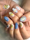 地中海レモンネイル