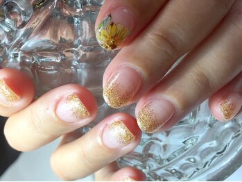 ネイル サロン コービーズ(nail salon COBES)/向日葵ネイル