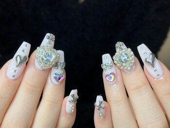 ウサギネイル 新大久保店(usagi nail)/ハートネイル