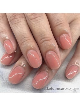 エム(M)/オフィス系ワンカラーネイル☆