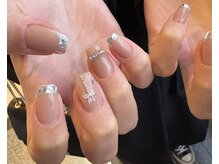 ランド ネイル 博多(LAND)/ガラスフレンチ・.by.rena