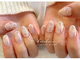 カラフルツィードネイル
