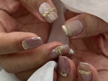 カラーズネイル エビス(Colors Nail Ebisu)/マグネット　ミラーアート