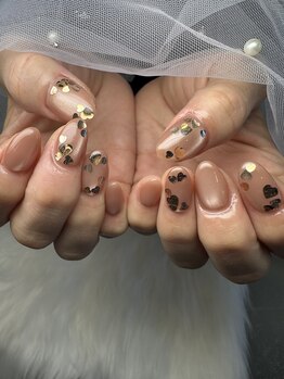 ネイルサロン べルフ(nail salon Verf)/スキンマグネット×ハートホロ♪