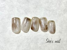 シーズネイル(She's nail)/新規のお客様 オフ込み　7500円