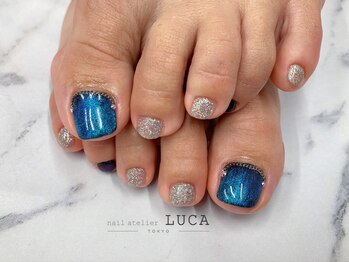 ネイルアトリエルカ(nail atelier LUCA)/W-984 大人上品マグネットネイル