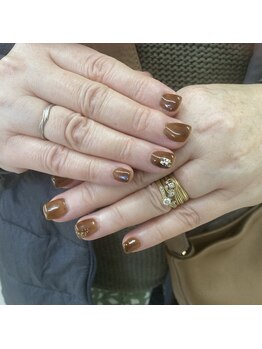 ネイルサロン エーナイン ザ ビッグ豊平店/シンプルネイル