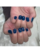 ネイル アヴァンス JR和歌山店(Nail AVANCE.)/ネイビー☆ワンカラー