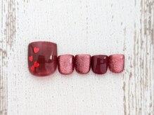 ネイルサロン シキ 東戸塚店(shiki)/FOOTニュアンスネイル ￥6800