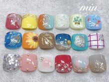ミウ ネイル(miu nail)/親指1本アート★新規￥6490