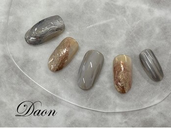 ネイルサロン ダオン(DAON)の写真/季節感を取り入れた上品×シンプルハンドネイルなら DAONにお任せ♪ 人気の定額アートコースクーポン有★