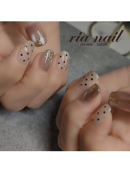 リアネイル(ria nail)/ドットネイル