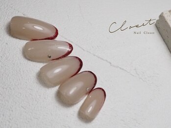 ネイルクローゼット(Nail Closet)/12月 Monthly Design