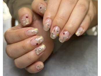 ニアウネイル(niau nail.)/クリスマスネイル
