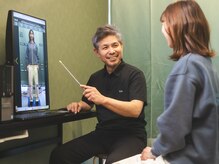ハート整体院の雰囲気（最新３D姿勢分析を用いて客観的にお悩みの原因を分析します。）