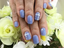 プルミエ ネイル(Premier Nail)/定額デザイン☆雪の結晶をプラス