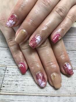 ウォーターワールド 大和店(WATER WORLD)/フラワーネイル