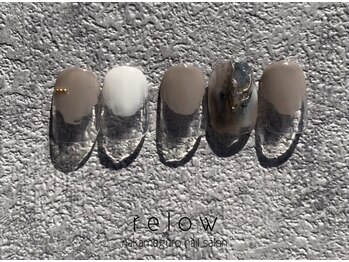 リロウ(relow)/塗りかけ×ニュアンス