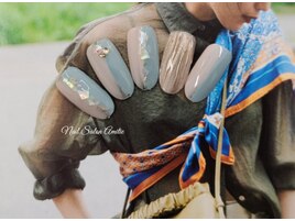ハーフバイカラーnuance nail
