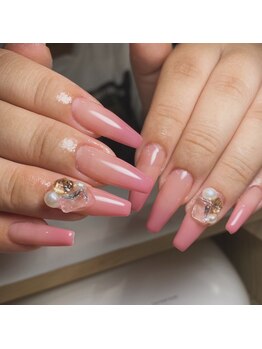 リソル(risol)/スカルプフレンチ＋パーツ