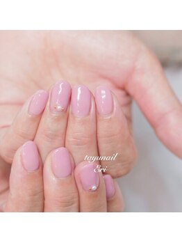 たゆ ネイル(たゆnail)/ナチュラルピンクネイル