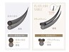 【高品質フラットラッシュ】80本¥5500/100本¥6600/120本¥7700/140本¥8800