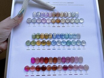 エヌエープラスネイル 葛西本店(Na+nail)/カラーチャート